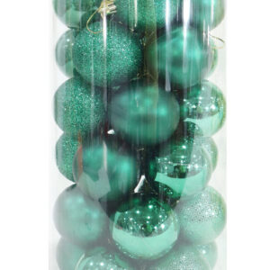 Baubles 60mm 30pk Emerald