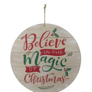 MDF Wall Plaque Round