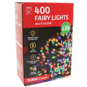 LED Fairy Lights 400 Multicolour