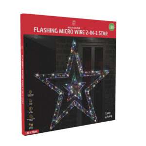 LED Starry Wire 2 in 1 Hang Star