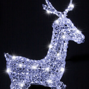 Reindeer LED Crystal