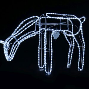 LED Ropelight Reindeer Feed 105cm Movement