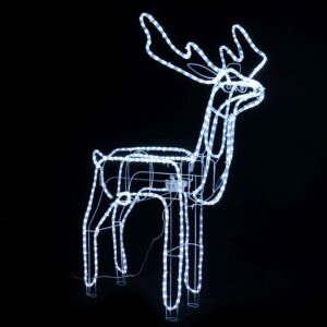 Reindeer-LED Ropelight Reindeer Stand 114cm