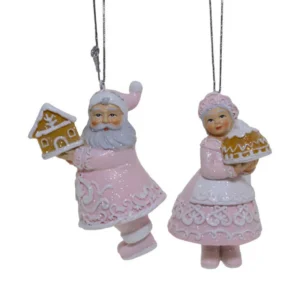 Hanging Ornament Mr and Mrs Clause