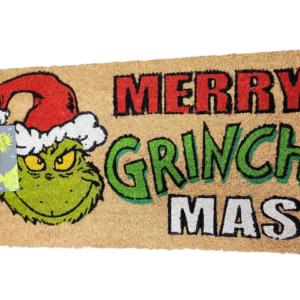 Grinch Doormat-Merry Grinch Mas