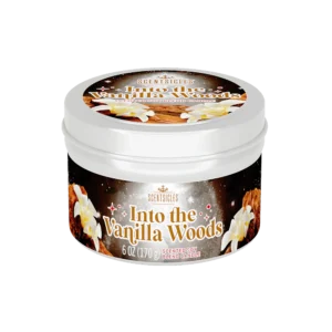 Scentsicles, 6oz Candle Tin, Into the Vanilla Woods