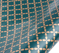Christmas Wrap clover-emerald-gold