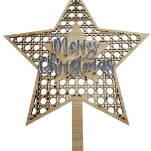 Tree Topper Rattan